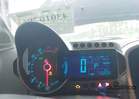 2015 Chevrolet Sonic Lt Auto from USA, damaged, VIN 1G1JC5SG4F4163618